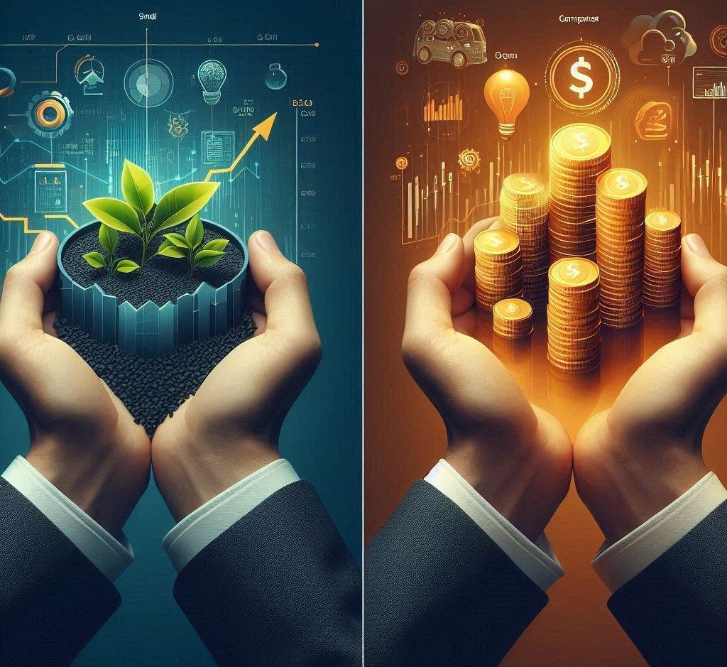 Small Caps vs Blue Chips: onde investir para potencializar seus resultados